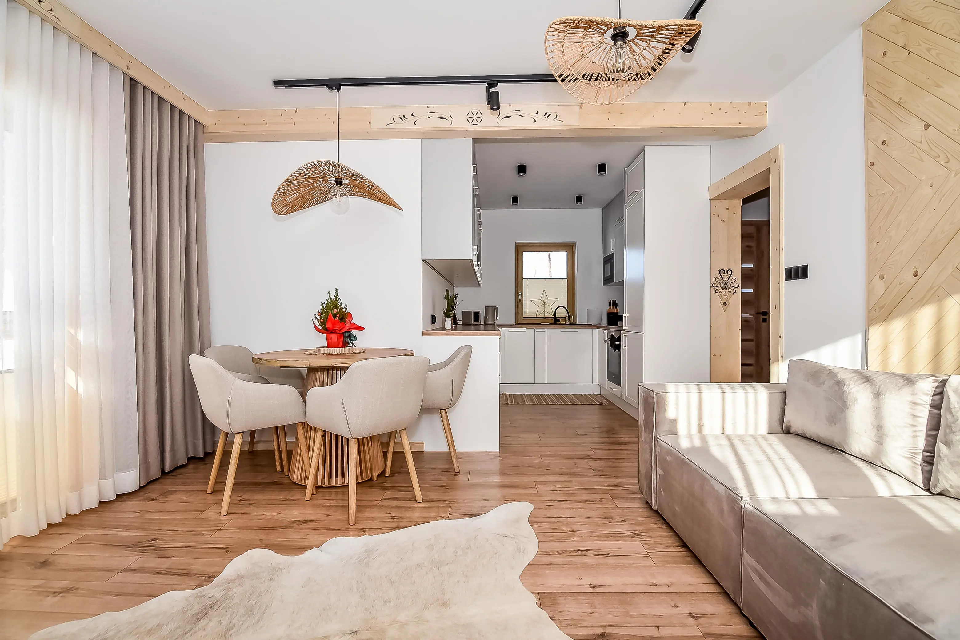 Apartament 1 kuchnia — Wool & Wood, Białka Tatrzańska