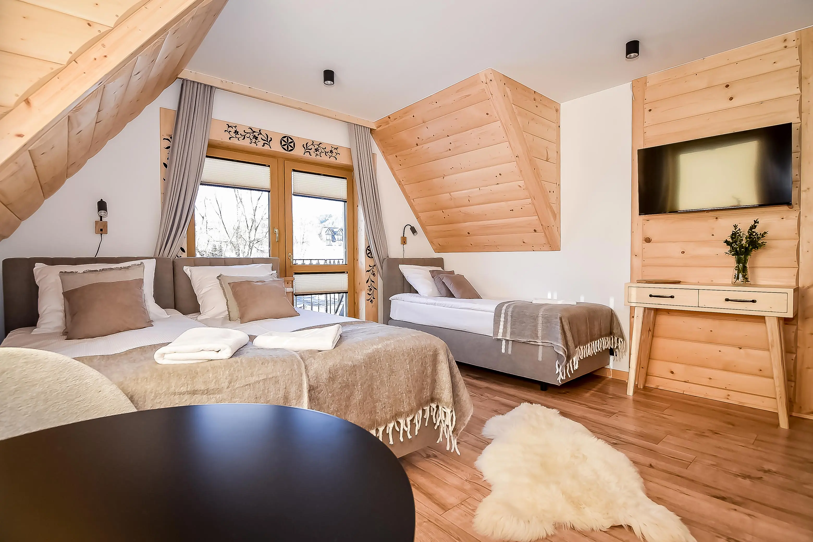Pokój 2 łóżko — Wool & Wood Guest House, Białka Tatrzańska